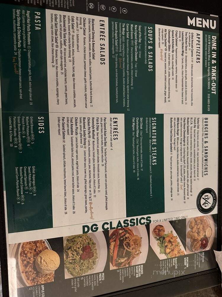Daily Grill - Los Angeles, CA menu_pic