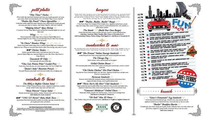 Stretch Bar & Grill - Chicago, IL menu_pic