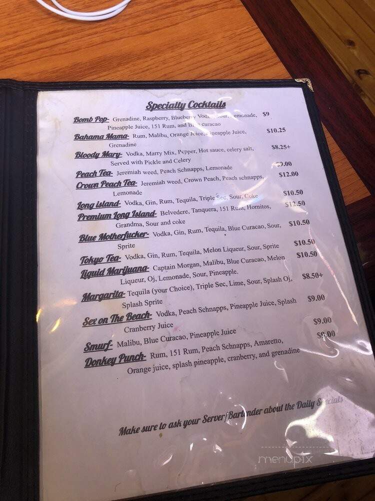 Rhythm and Booze - Kansas City, MO menu_pic