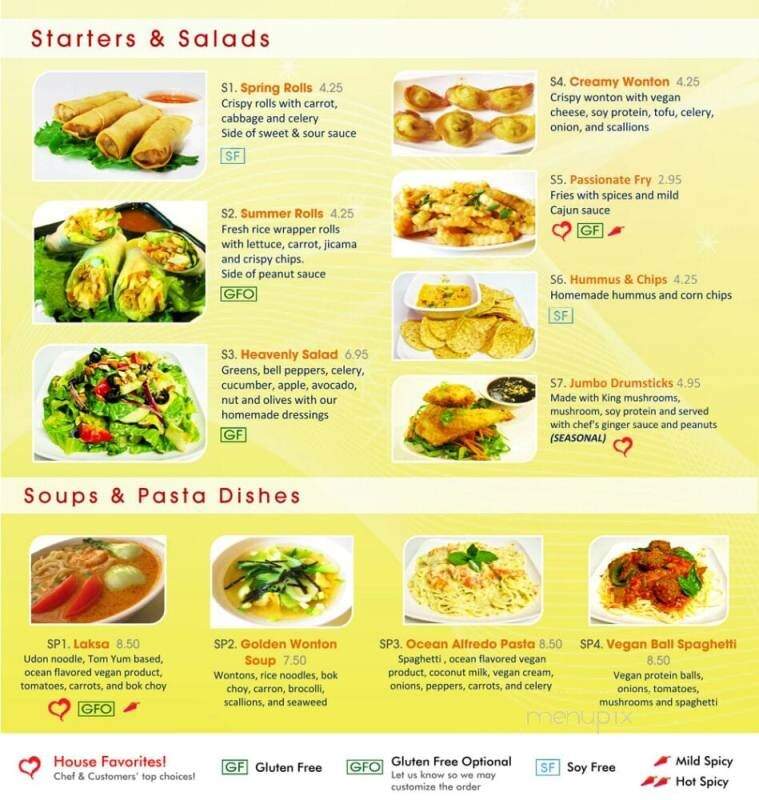 Loving Hut - Tampa, FL menu_pic