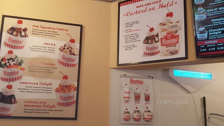 Freddy's Frozen Custard - Highland Village, TX menu_pic