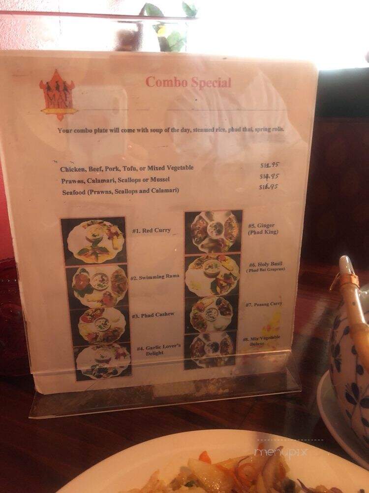 Mae Phim Lakewood Thai Restaurant - Marysville, WA menu_pic