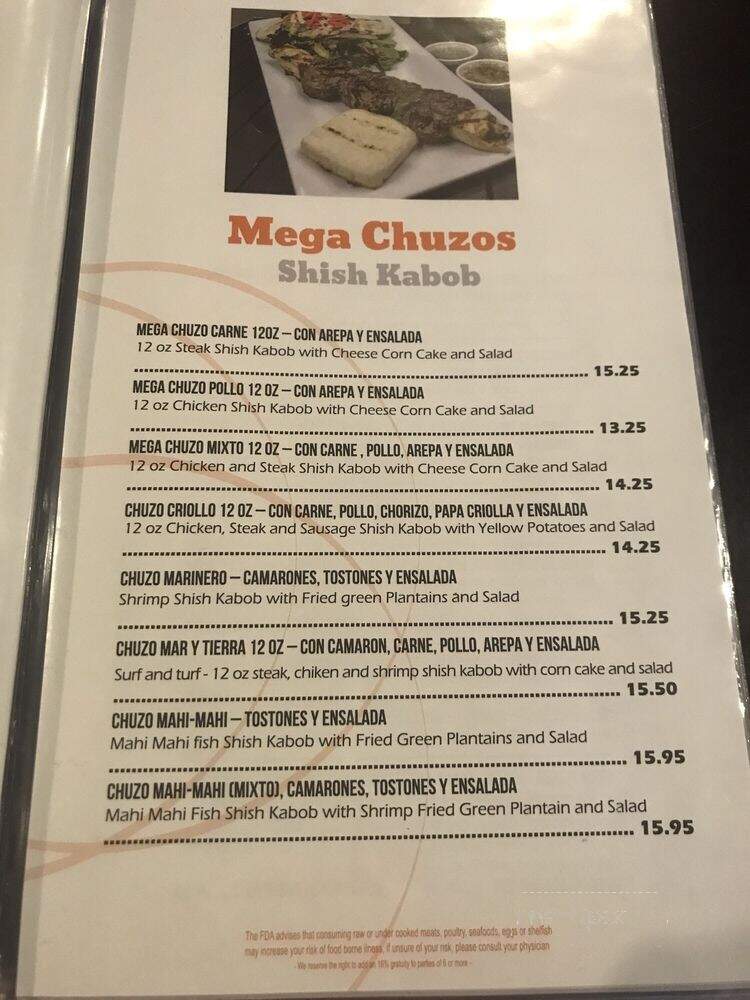 El Megachuzo - Sunny Isles Beach, FL menu_pic