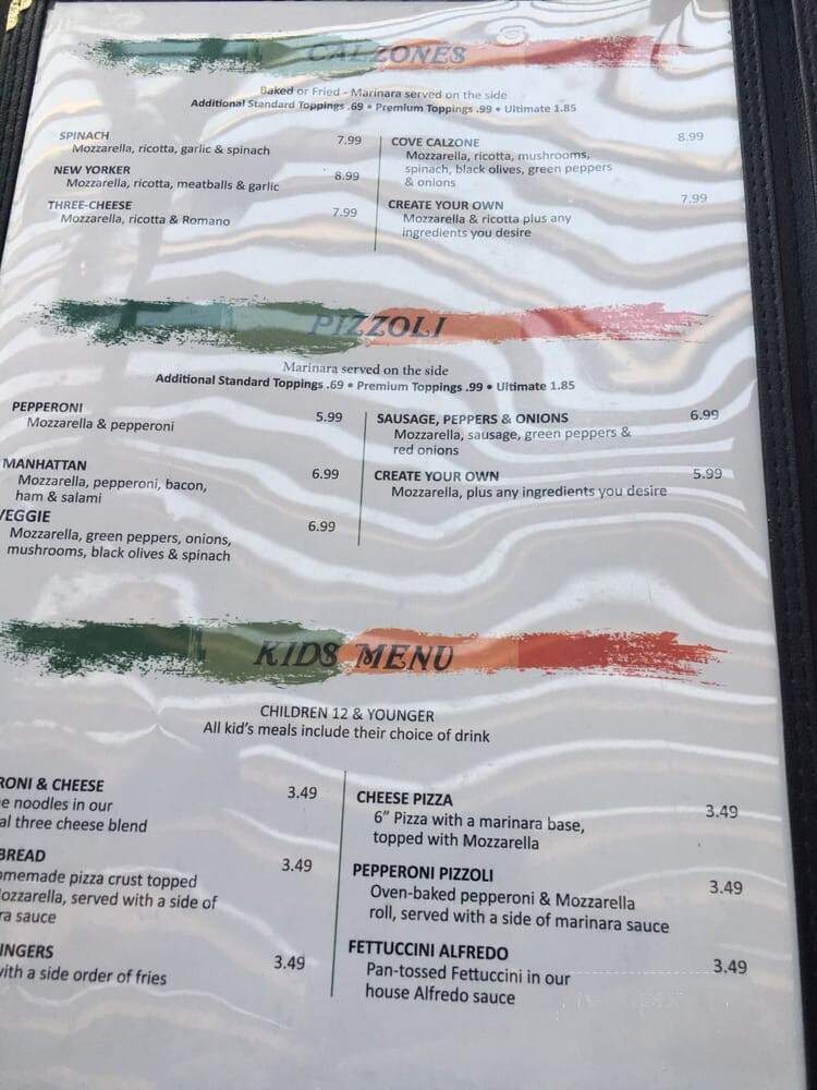 Tortora's Italian Dining - Owens Cross Roads, AL menu_pic