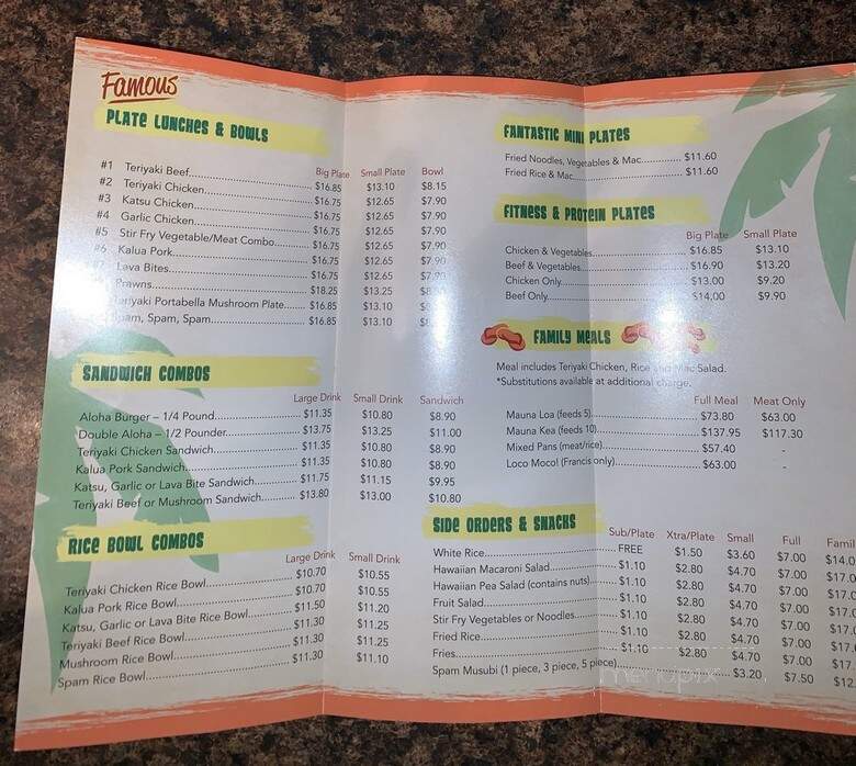 Aloha Island Grill - Spokane, WA