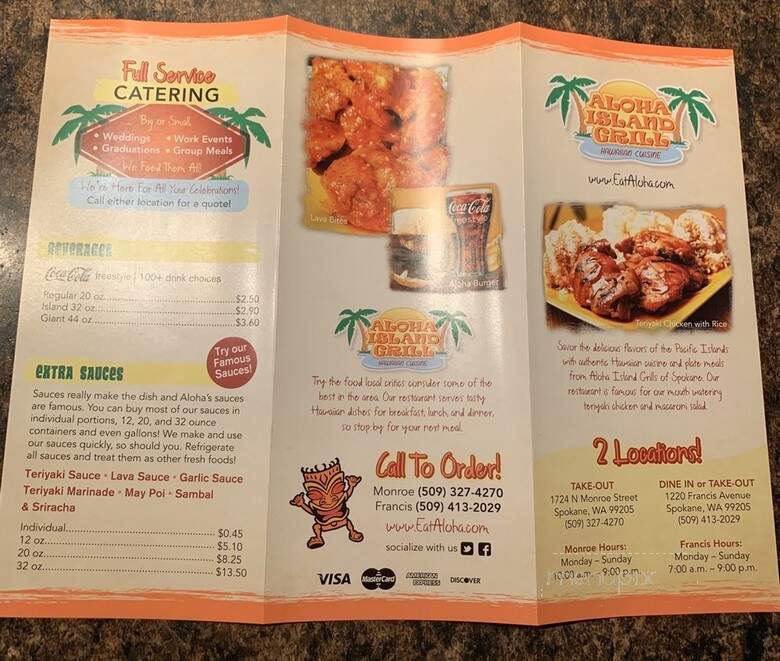 Aloha Island Grill - Spokane, WA