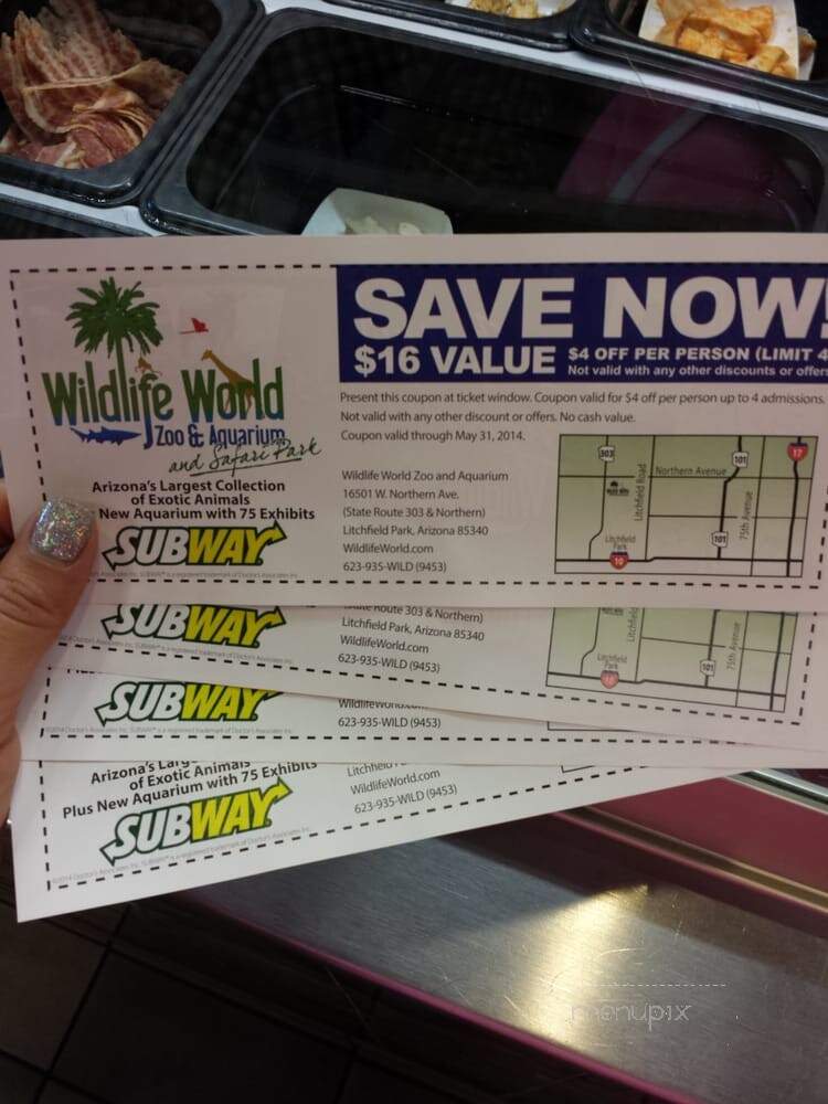 Sub City - Phoenix, AZ menu_pic