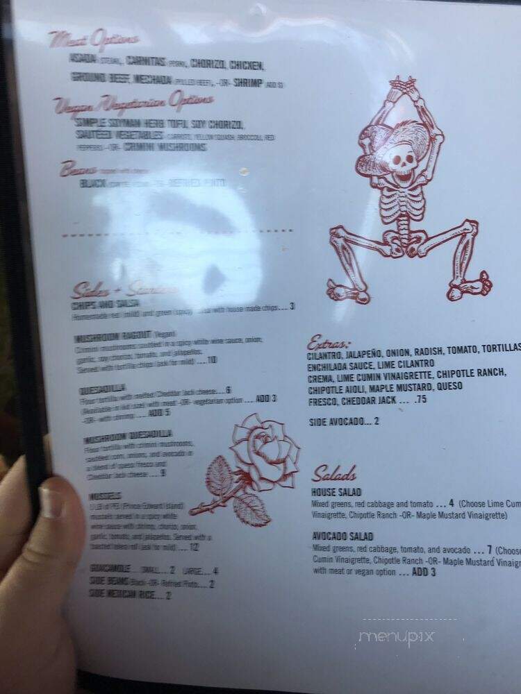 Cafe Corazn - Milwaukee, WI menu_pic