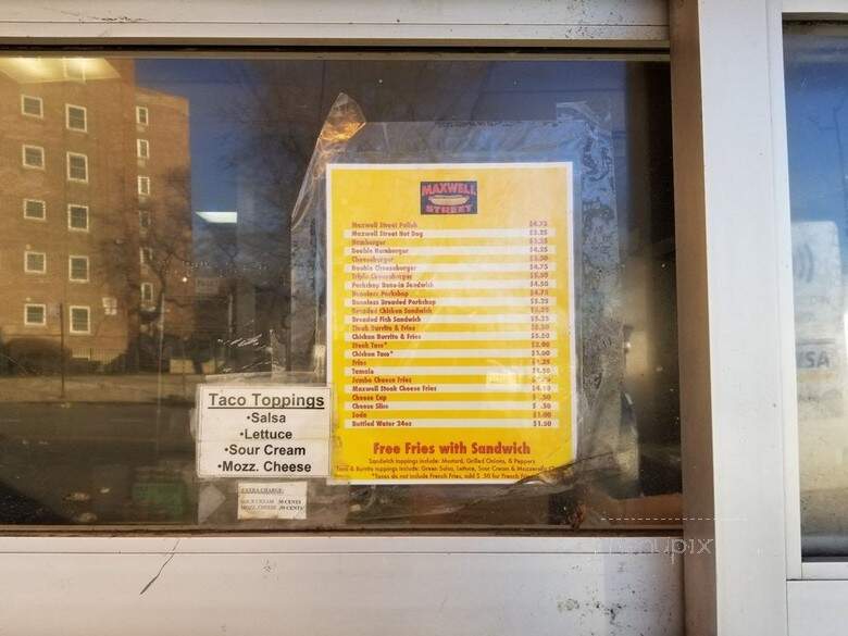 Maxwell Street - Chicago, IL menu_pic