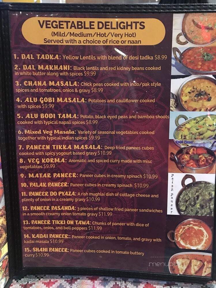 Temptations - Irving, TX menu_pic