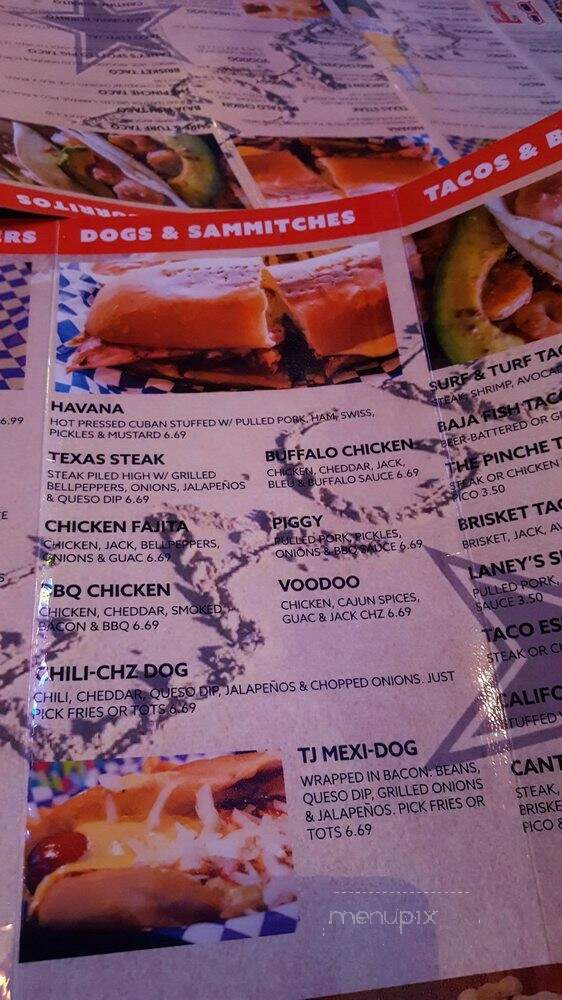 Peace Burger - Grapevine, TX menu_pic