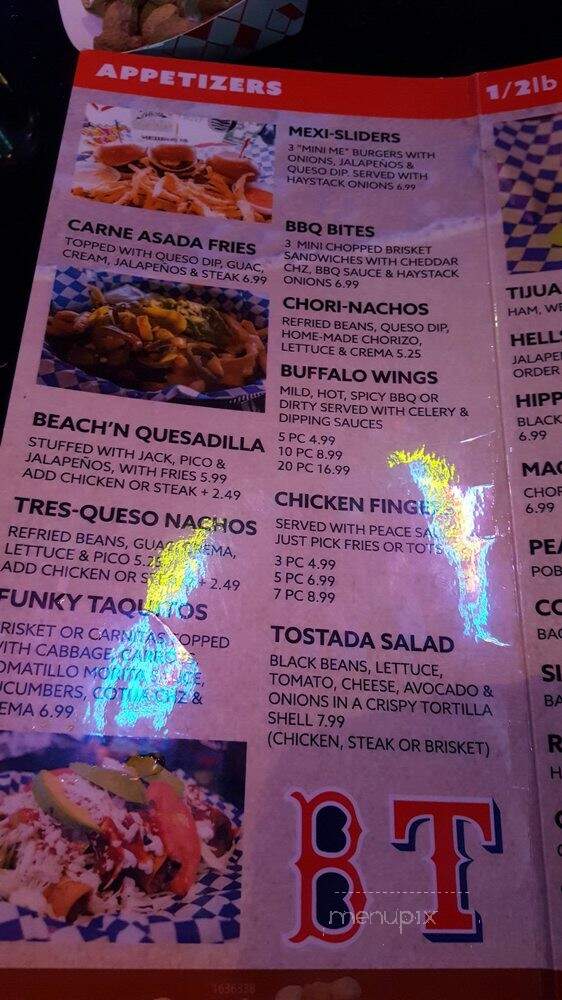 Peace Burger - Grapevine, TX menu_pic