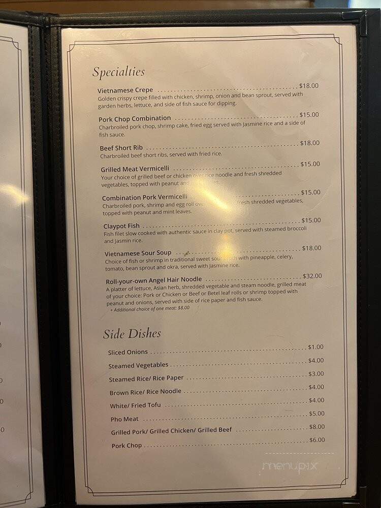 Le Mekong Vietnamese Cuisine - Johns Creek, GA menu_pic