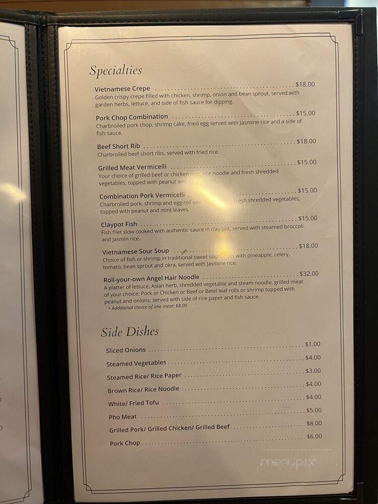 Le Mekong Vietnamese Cuisine - Johns Creek, GA menu_pic