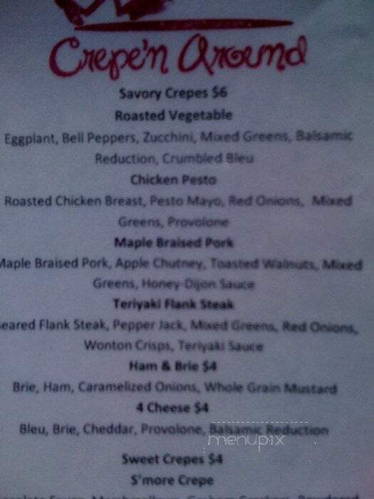 Crepe n Around - Sun Valley, CA menu_pic
