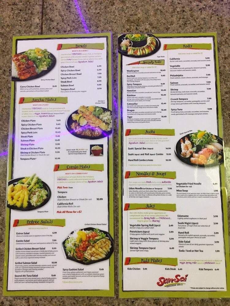 San Sai Japanese Grill - San Diego, CA