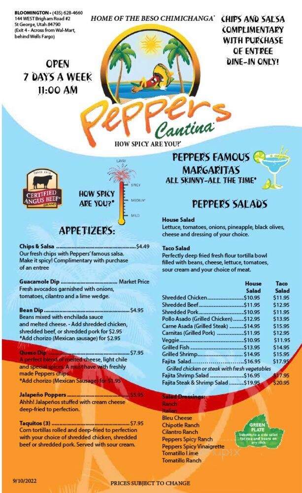Peppers Cantina - St George, UT