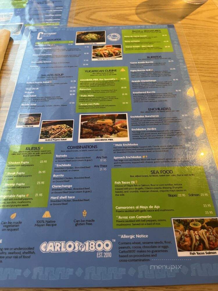 CARLOS1800 Mexican Grill & Cantina - Winthrop, WA