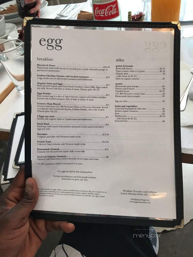 Egg - Brooklyn, NY