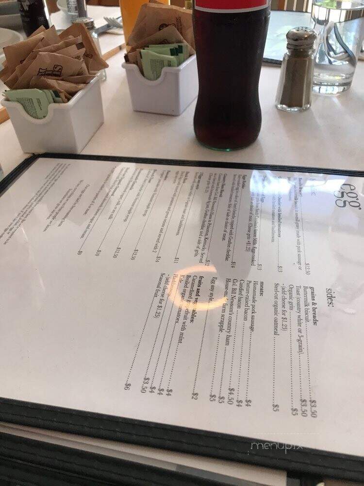 Egg - Brooklyn, NY menu_pic