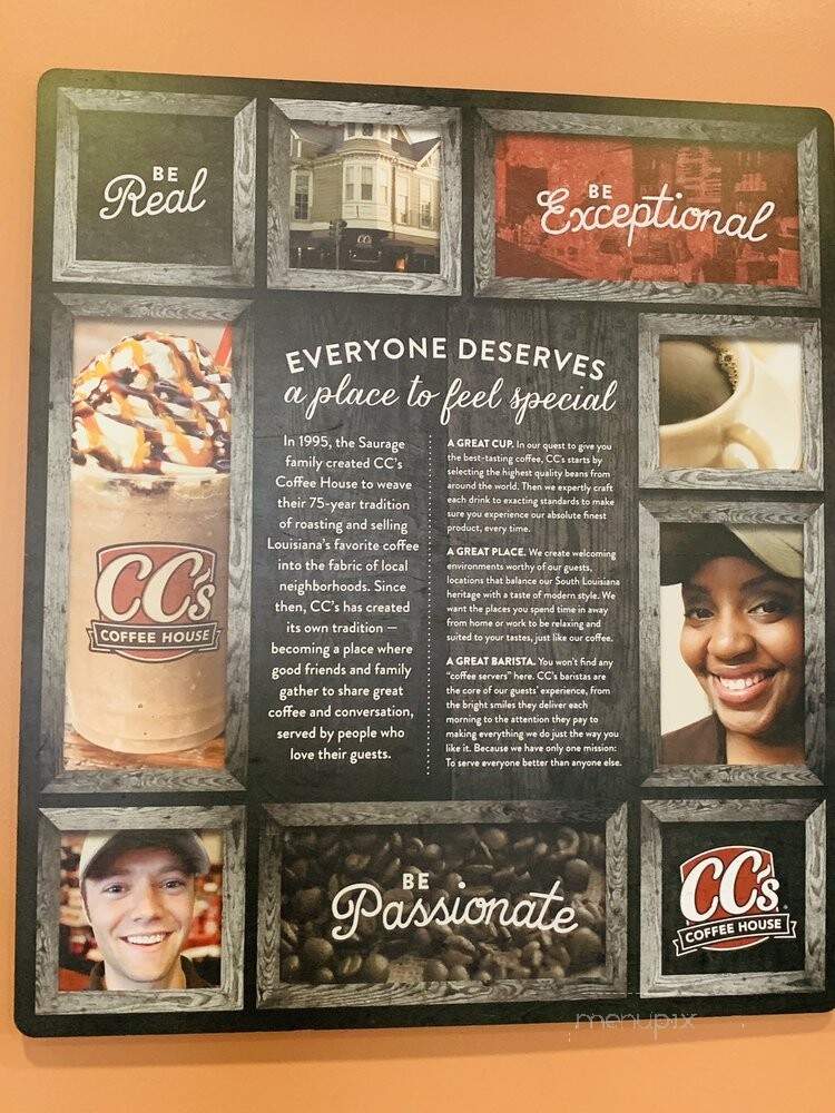 CC's Community Coffee House - Lafayette, LA menu_pic