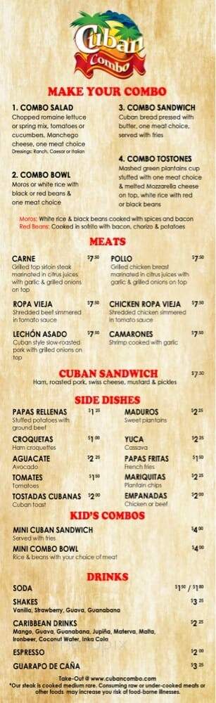Mi Tierra Linda - Las Vegas, NV menu_pic