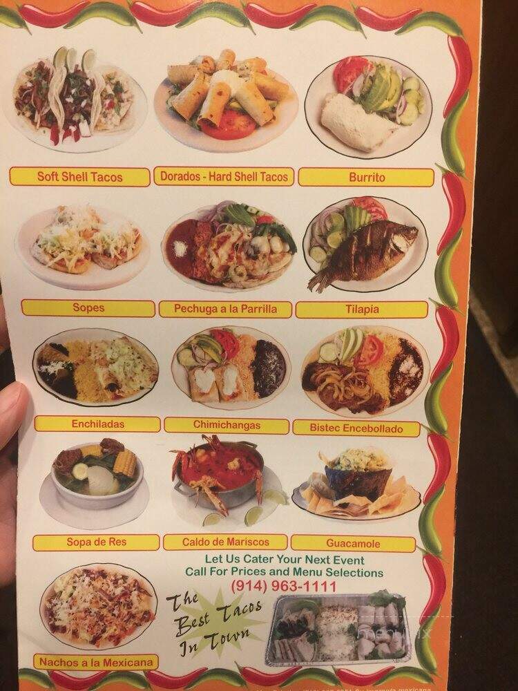 Tacos El Poblano - Yonkers, NY menu_pic
