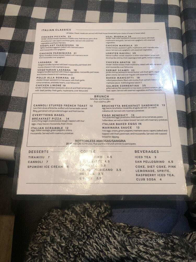 Buona Gente - Long Beach, CA menu_pic