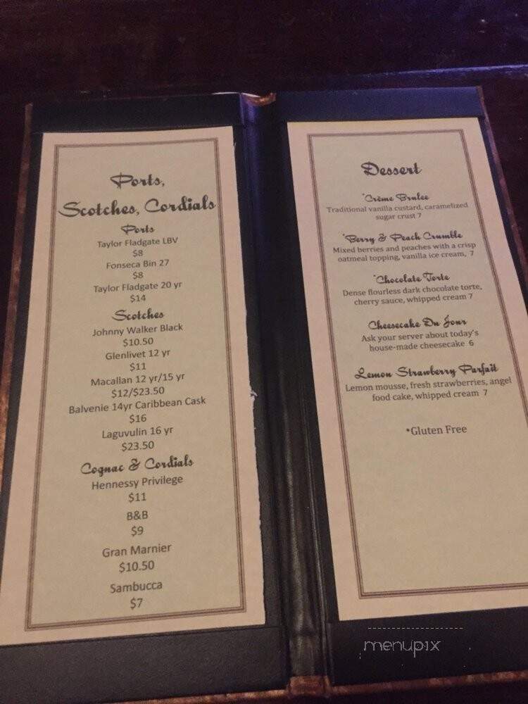 Chef's Palette - Cary, NC menu_pic