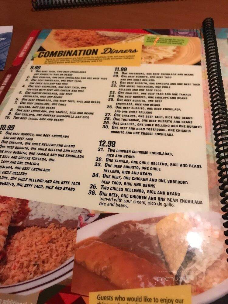 Oro Azteca - Norfolk, VA menu_pic