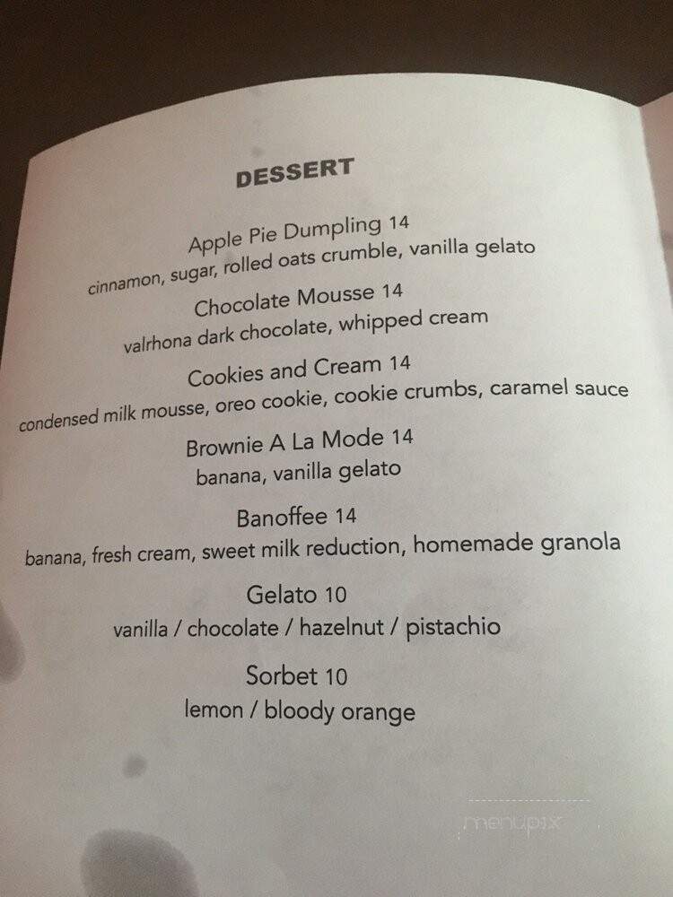 Douro Restaurant and Bar - Greenwich, CT menu_pic