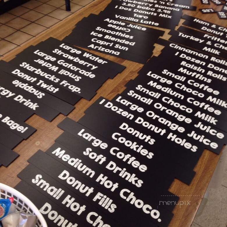 Grand Donuts - Norwalk, CA menu_pic