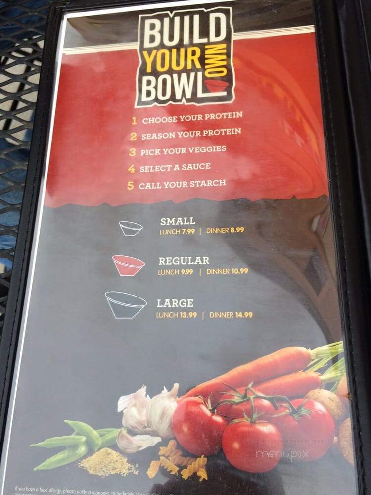 Genghis Grill - Sparks, NV menu_pic