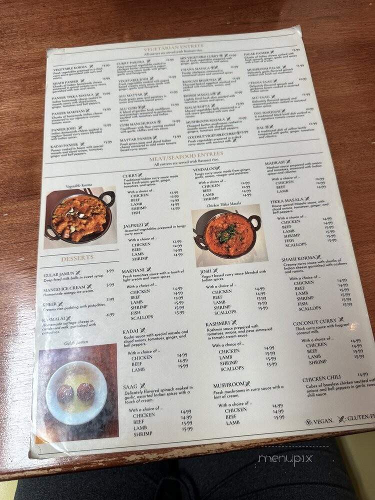 Darbar India Grill - Minneapolis, MN menu_pic