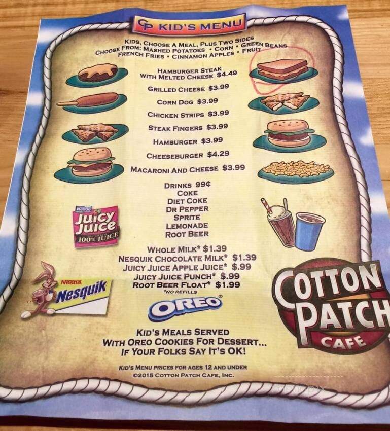 Cotton Patch Restaurant - Greenwood, MS