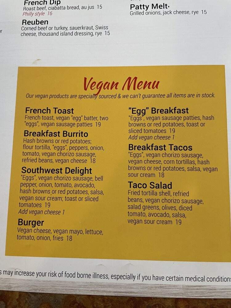 Biscuits Cafe - Lake Oswego, OR menu_pic
