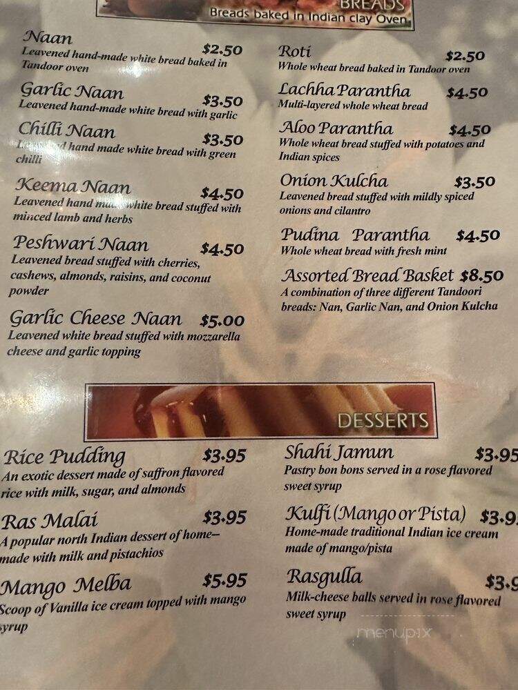 Saffron - Saint Louis, MO menu_pic