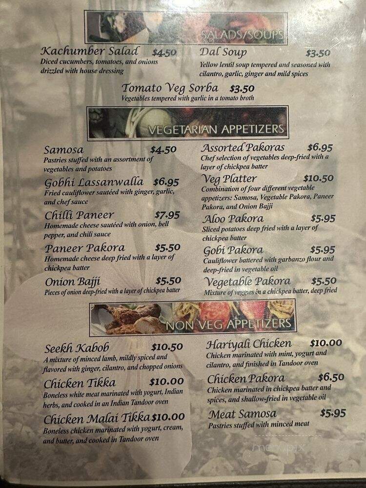 Saffron - Saint Louis, MO menu_pic