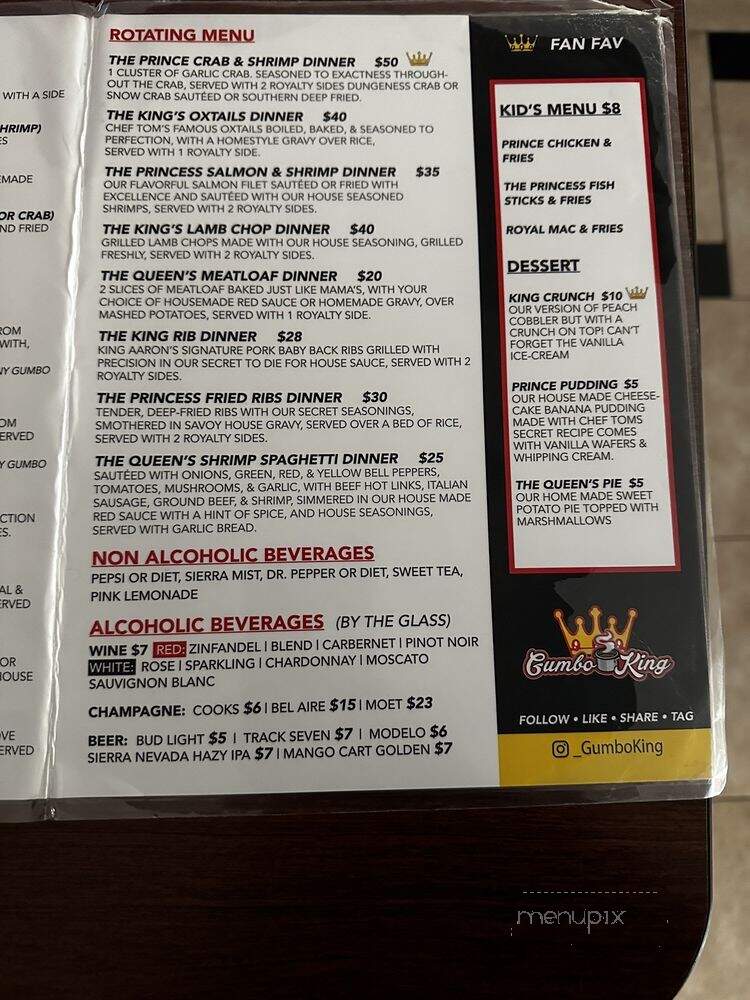 Hot Gumbo! Caraiib - Port St Lucie, FL menu_pic
