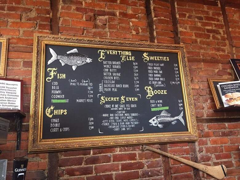 Easmonn's - Alexandria, VA menu_pic