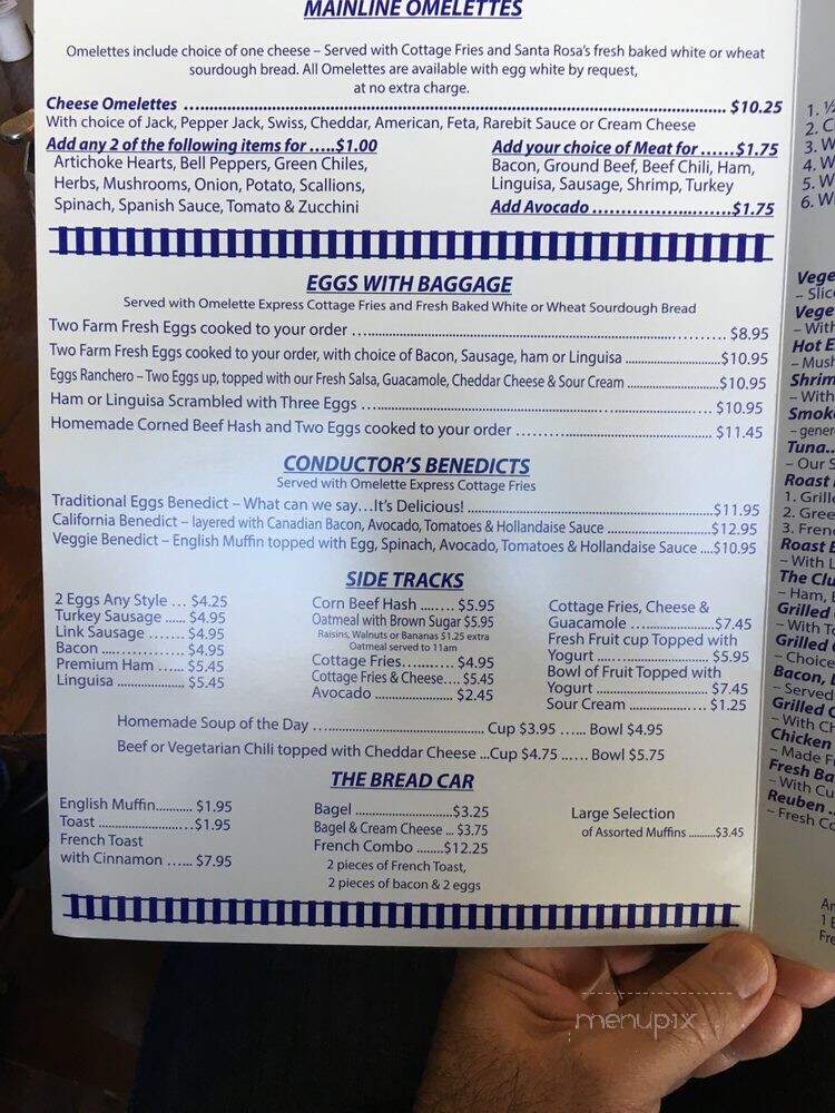 Omlette Express - Windsor, CA menu_pic