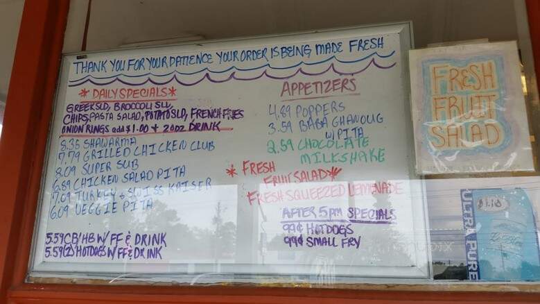Sahara Pitas & Subs - Wilmington, NC menu_pic