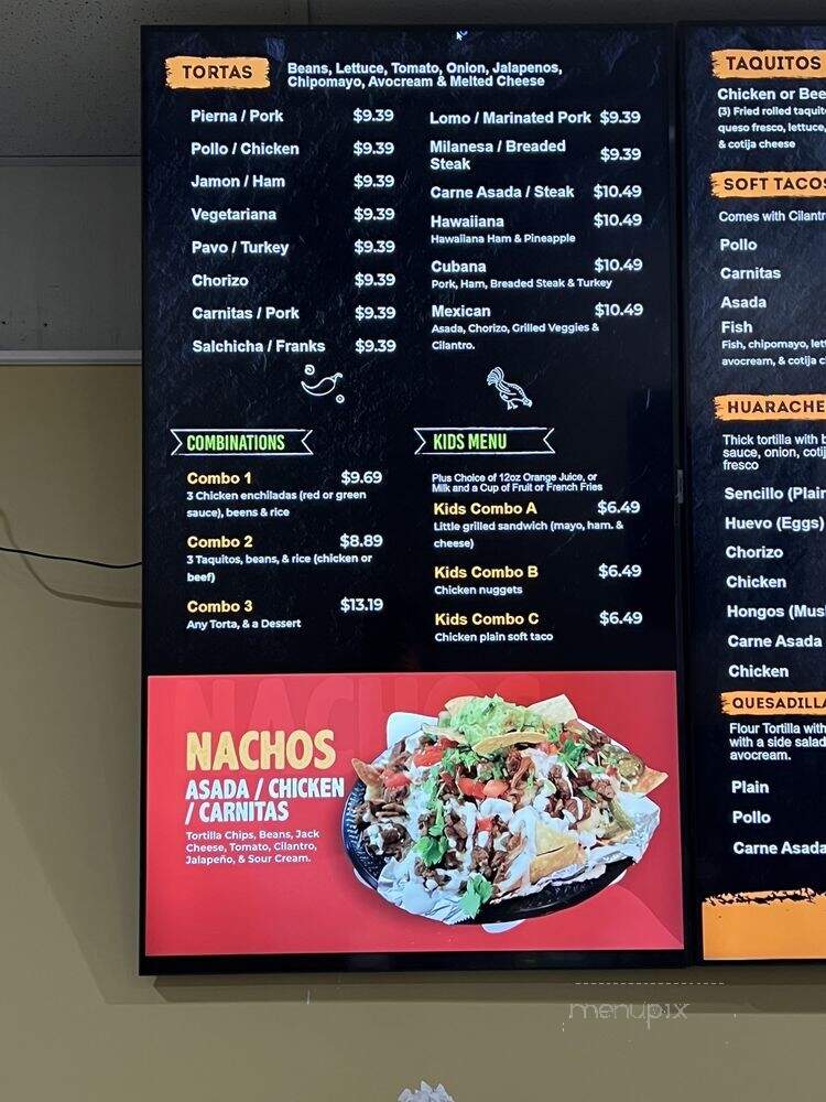 Dosa Place - Tustin, CA menu_pic