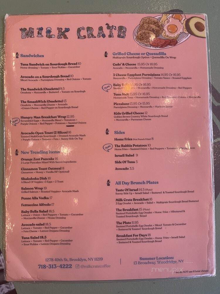 Korn's Bakery - Brooklyn, NY menu_pic