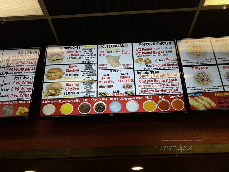 Tenders - Orlando, FL menu_pic