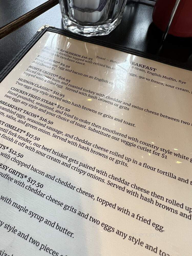 Hudson - Seattle, WA menu_pic