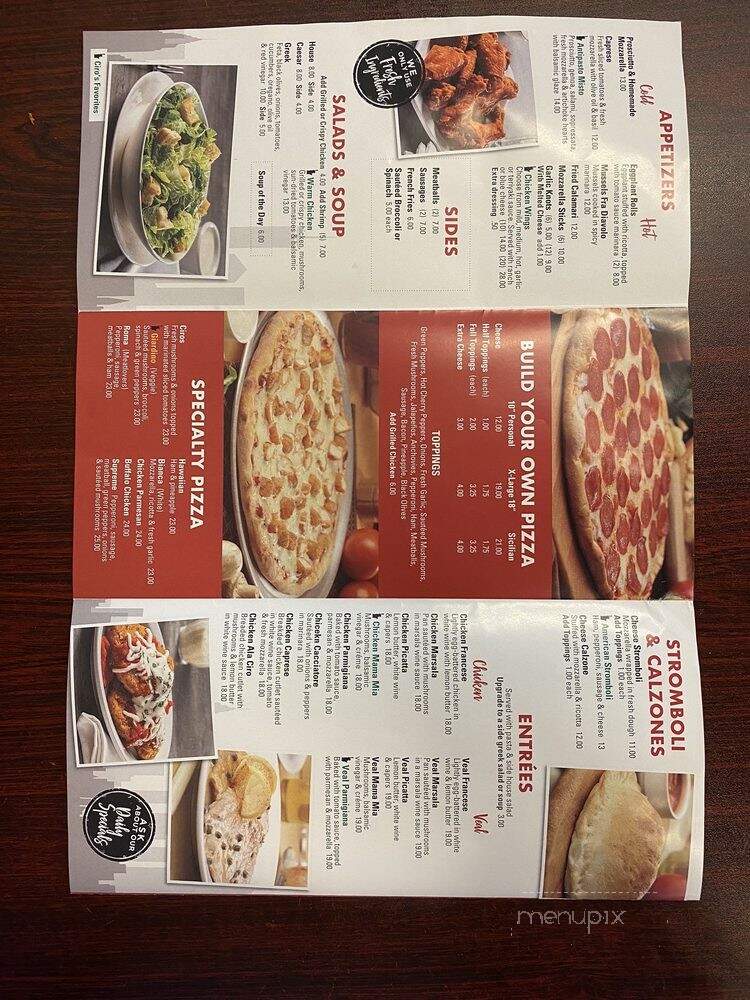 Cafe Positano NY Pizza - Sanford, FL menu_pic