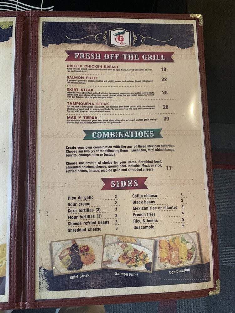 El Cafetal Taberna Bar - Davie, FL menu_pic
