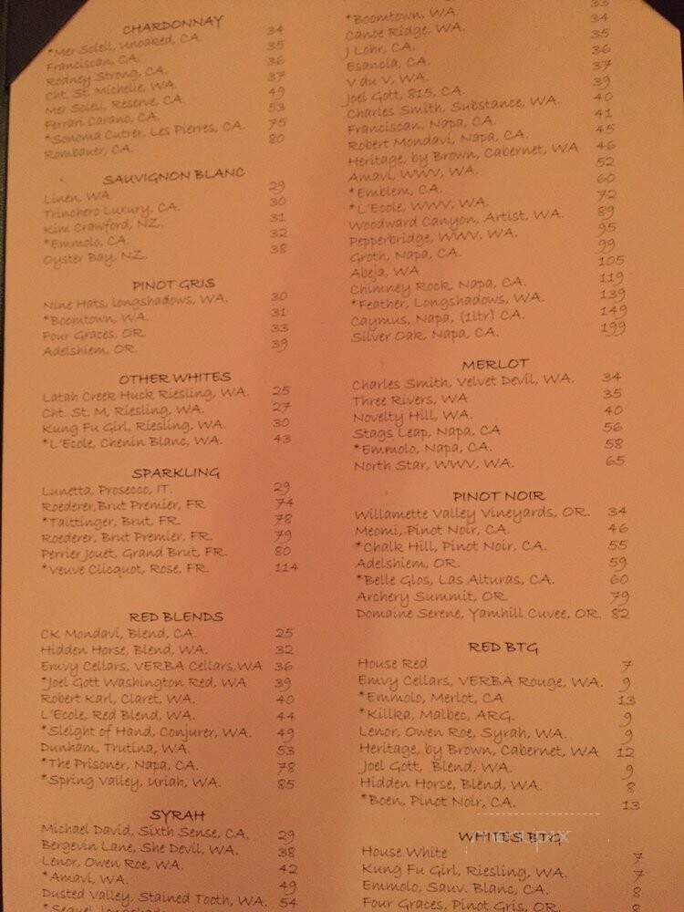 Scratch - Spokane, WA menu_pic
