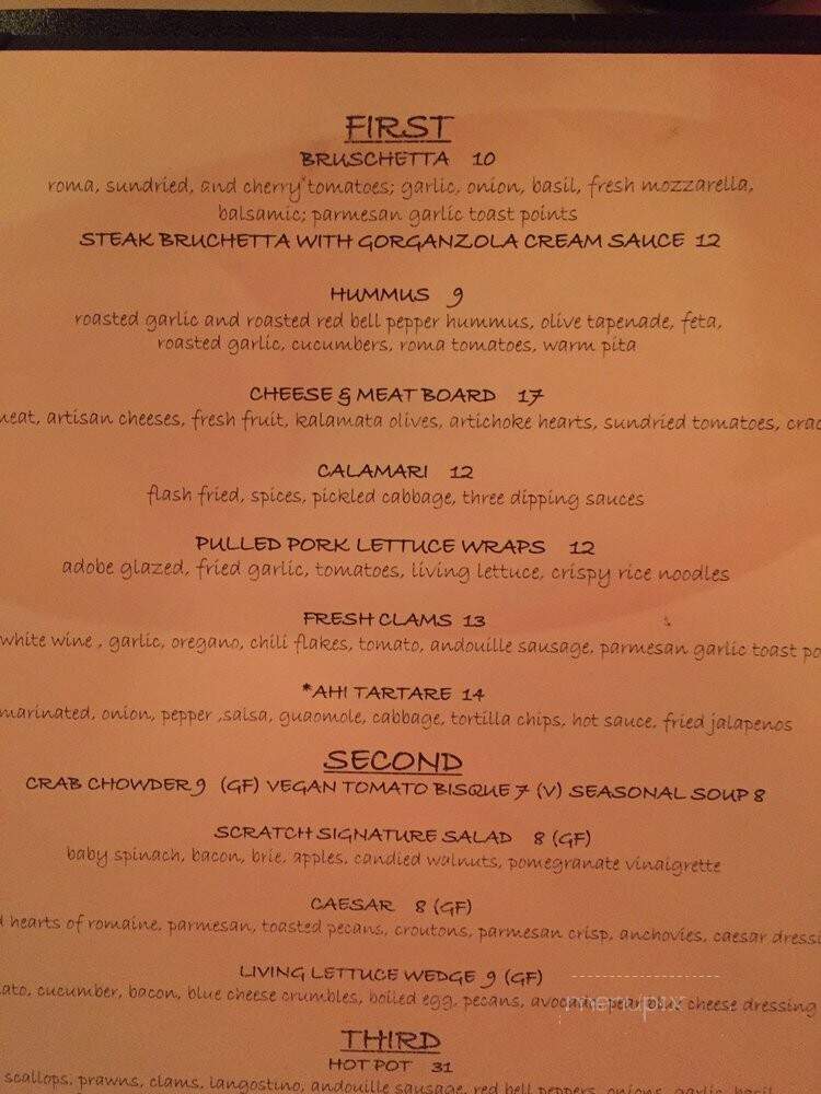 Scratch - Spokane, WA menu_pic